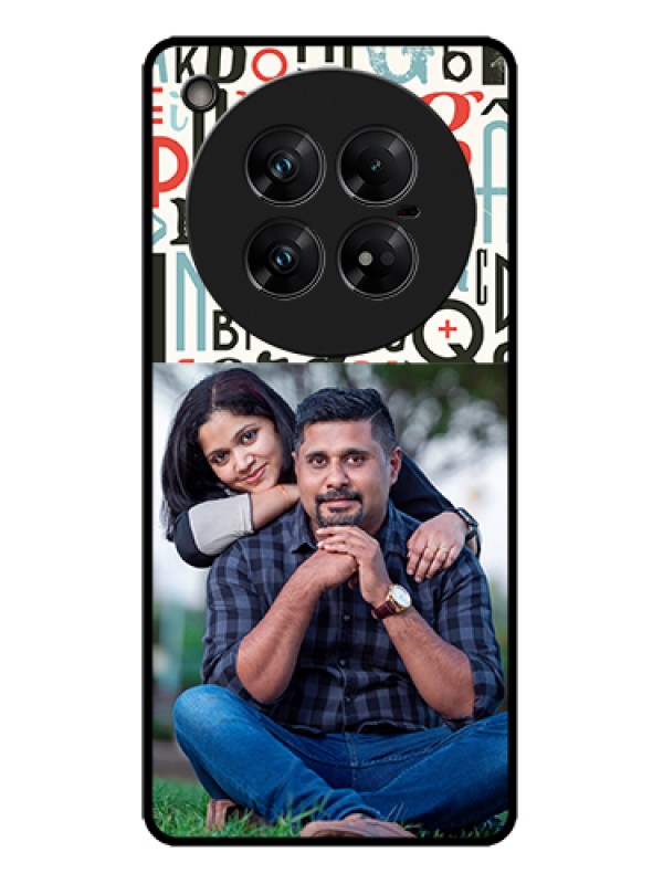 Custom Infinix Zero 40 5G Custom Metal Phone Case - Alphabet Design