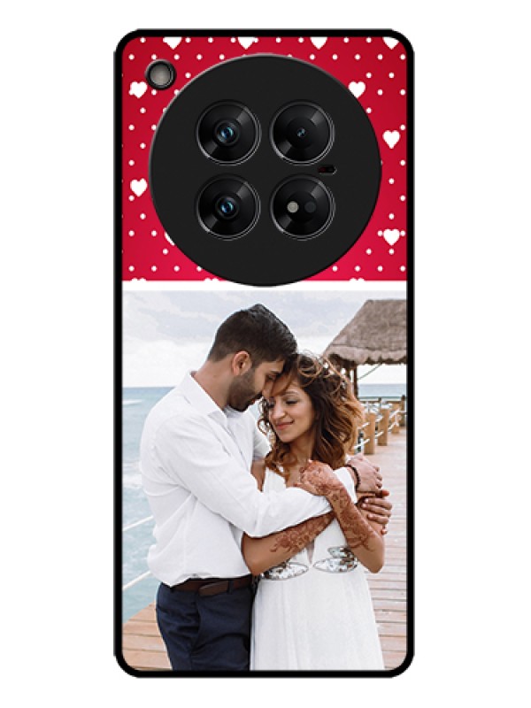 Custom Infinix Zero 40 5G Custom Metal Phone Case - Hearts Mobile Case Design