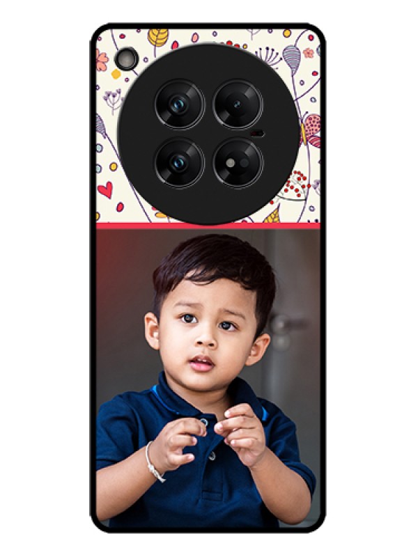 Custom Infinix Zero 40 5G Custom Metal Phone Case - Premium Floral Design