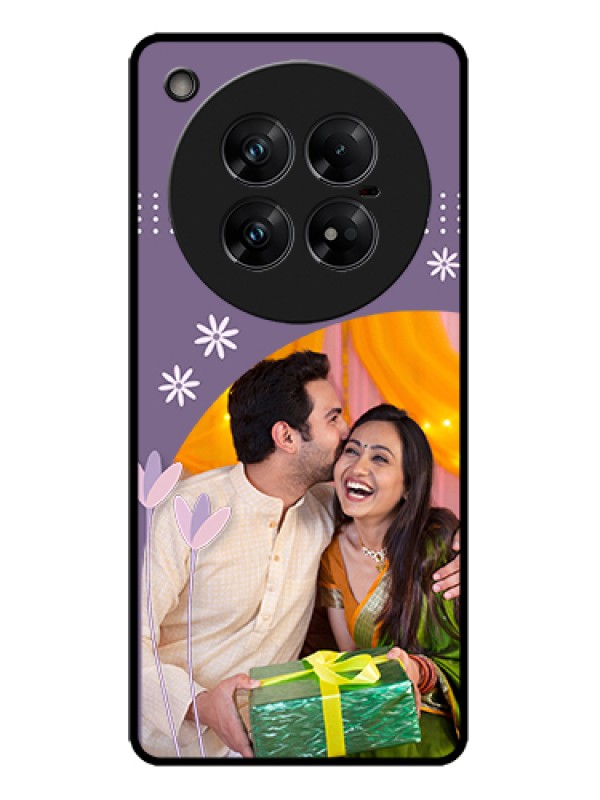 Custom Infinix Zero 40 5G Custom Metal Phone Case - Lavender Flowers Design