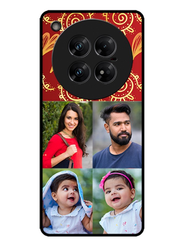 Custom Infinix Zero 40 5G Custom Metal Phone Case - 4 Image Traditional Design