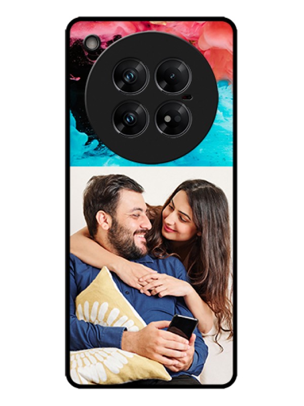 Custom Infinix Zero 40 5G Custom Metal Phone Case - Quote With Acrylic Painting Design