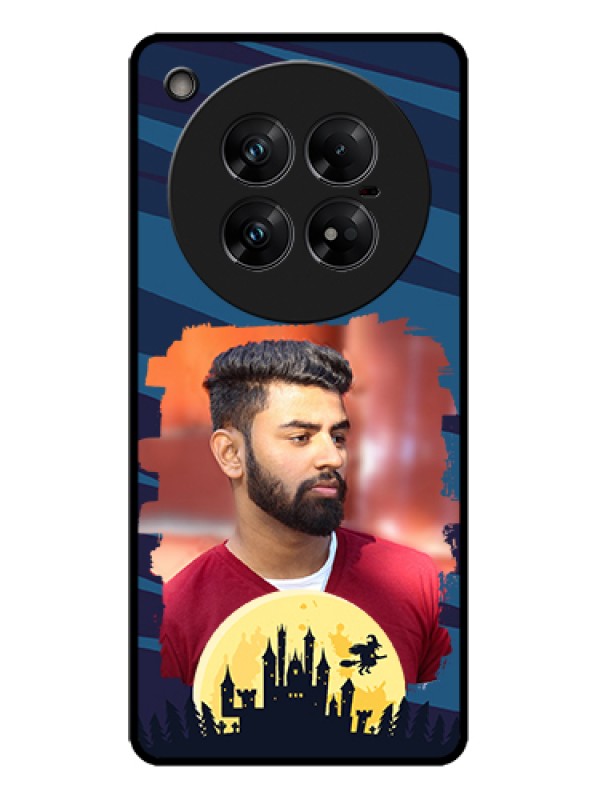 Custom Infinix Zero 40 5G Custom Metal Phone Case - Halloween Witch Design