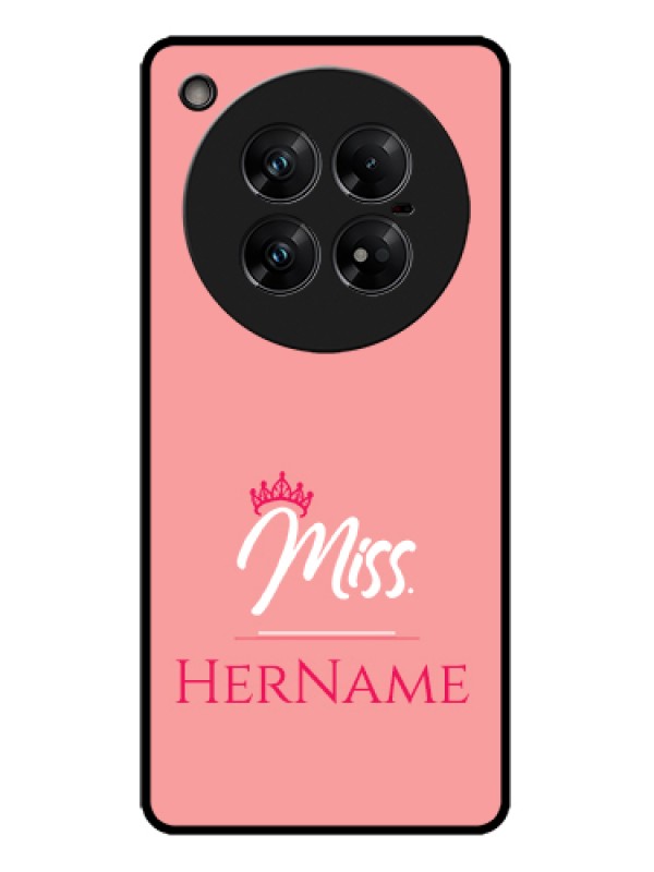 Custom Infinix Zero 40 5G Custom Metal Phone Case - Mrs With Name Design