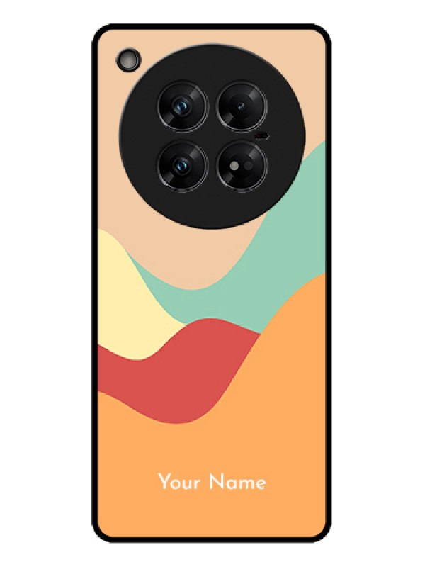 Custom Infinix Zero 40 5G Custom Metal Phone Case - Ocean Waves Multi - Colour Design