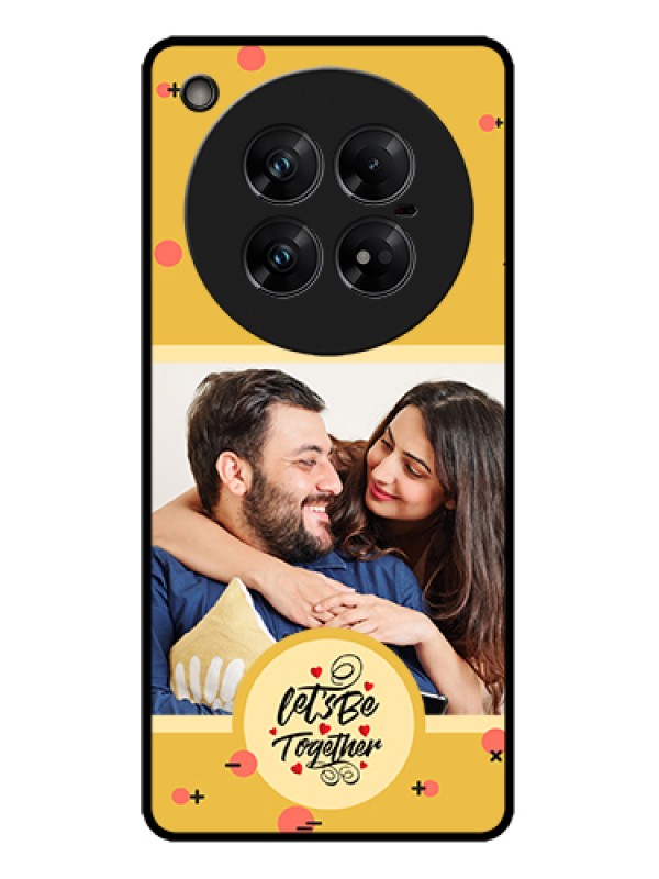 Custom Infinix Zero 40 5G Custom Metal Phone Case - Lets Be Together Design