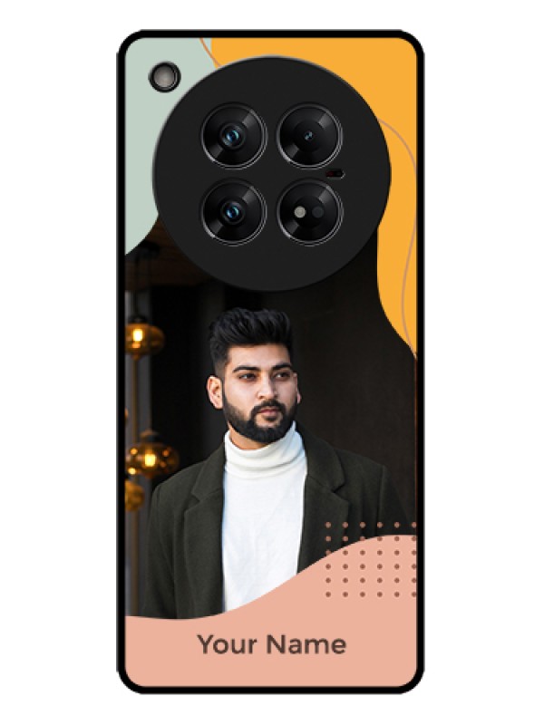 Custom Infinix Zero 40 5G Custom Metal Phone Case - Tri - Coloured Overlay Design