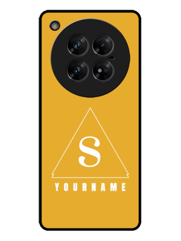 Custom Infinix Zero 40 5G Custom Metal Phone Case - Simple Triangle Design