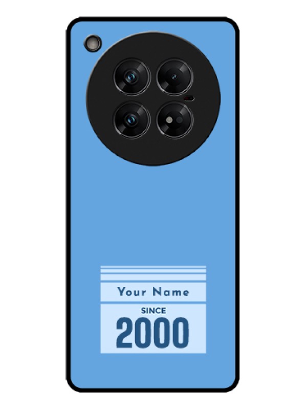 Custom Infinix Zero 40 5G Custom Metal Phone Case - Custom Year Of Birth Design