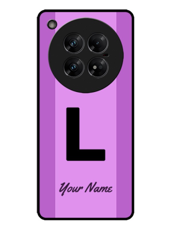 Custom Infinix Zero 40 5G Custom Metal Phone Case - Tricolor Custom Text Design