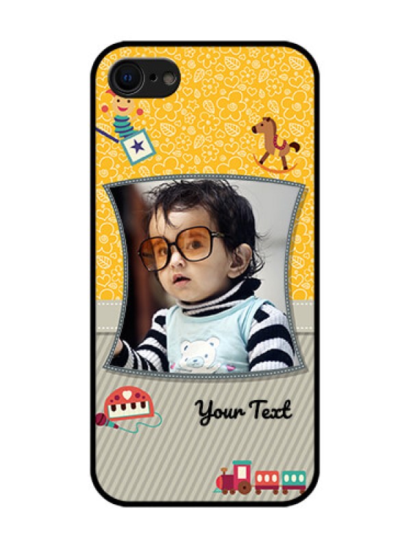 Custom iPhone SE 2020 Custom Metal Phone Case - Baby Picture Upload Design