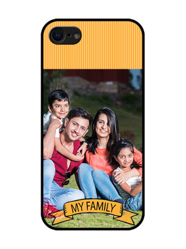 Custom iPhone SE 2020 Custom Metal Phone Case - My Family Design