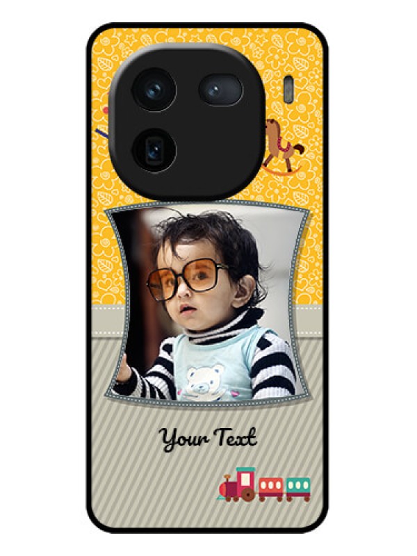 Custom iQOO 12 5G Custom Metal Phone CaseBaby Picture Upload Design