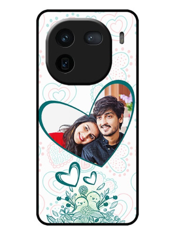 Custom iQOO 12 5G Custom Metal Phone CasePremium Couple Design