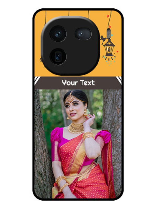 Custom iQOO 12 5G Custom Metal Phone CaseWith Family Picture And Icons