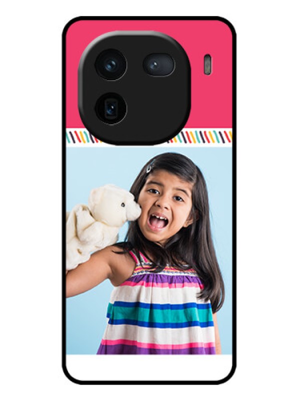 Custom iQOO 12 5G Custom Metal Phone CaseLine Art Design