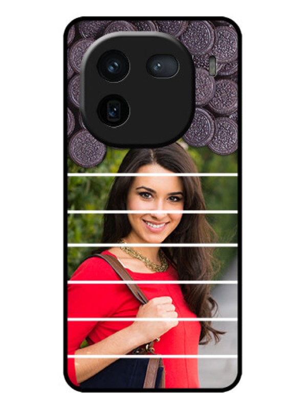 Custom iQOO 12 5G Custom Metal Phone CaseWith Oreo Biscuit Design