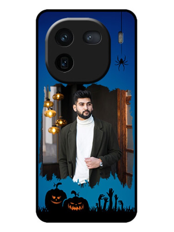 Custom iQOO 12 5G Custom Metal Phone CaseWith Pro Halloween Design