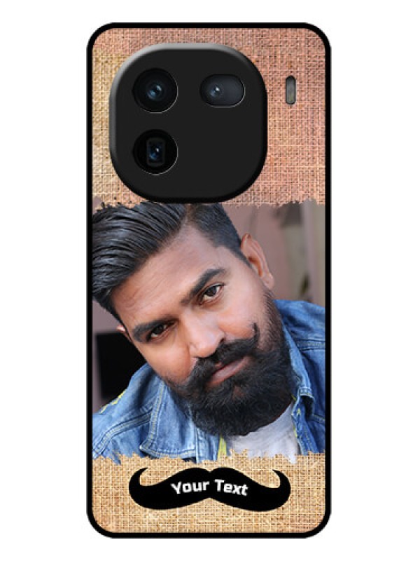 Custom iQOO 12 5G Custom Metal Phone CaseWith Texture Design