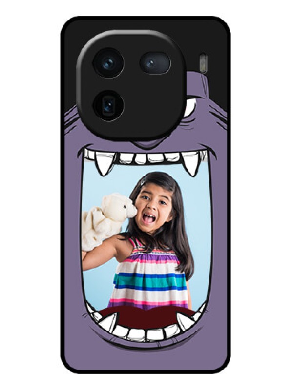 Custom iQOO 12 5G Custom Metal Phone CaseAngry Monster Design