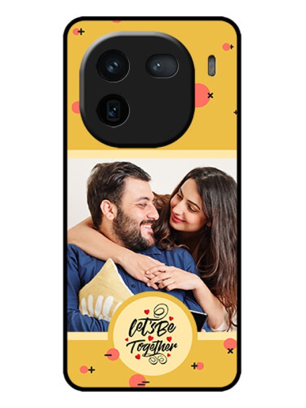 Custom iQOO 12 5G Custom Metal Phone CaseLets Be Together Design