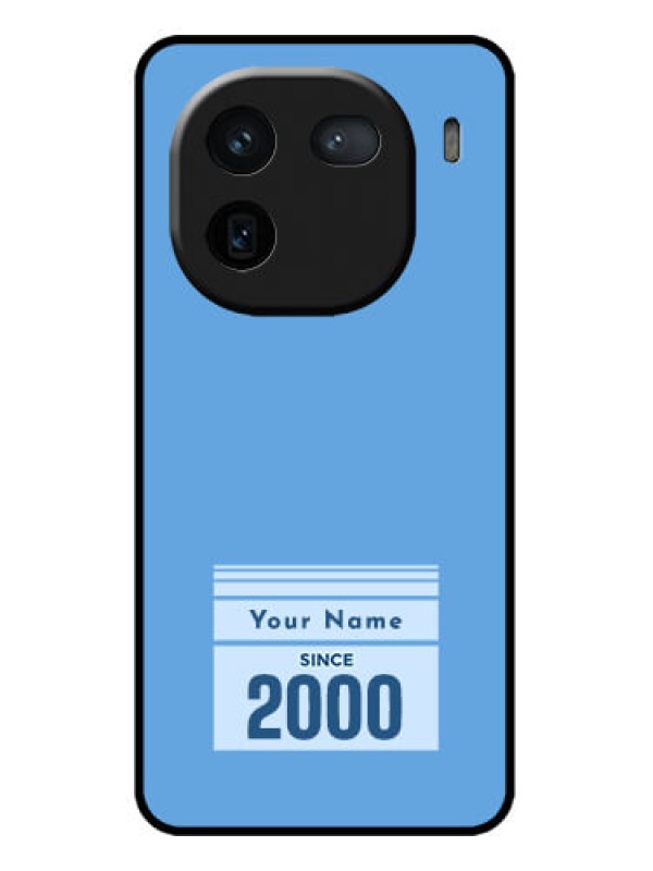 Custom iQOO 12 5G Custom Metal Phone CaseCustom Year Of Birth Design