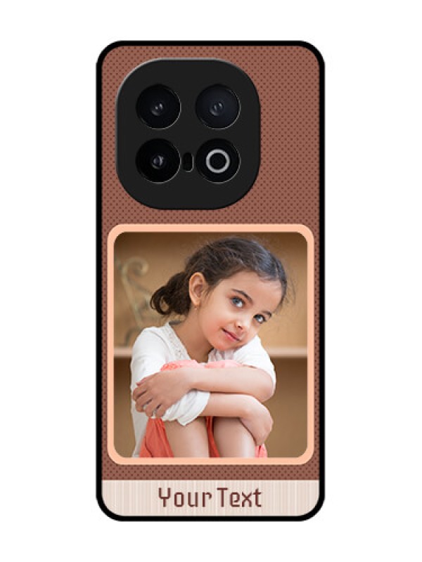 Custom iQOO 13 5G Custom Metal Phone Case - Simple Pic Upload Design