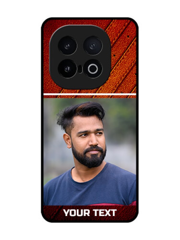 Custom iQOO 13 5G Custom Metal Phone Case - Leather Phone Case Design