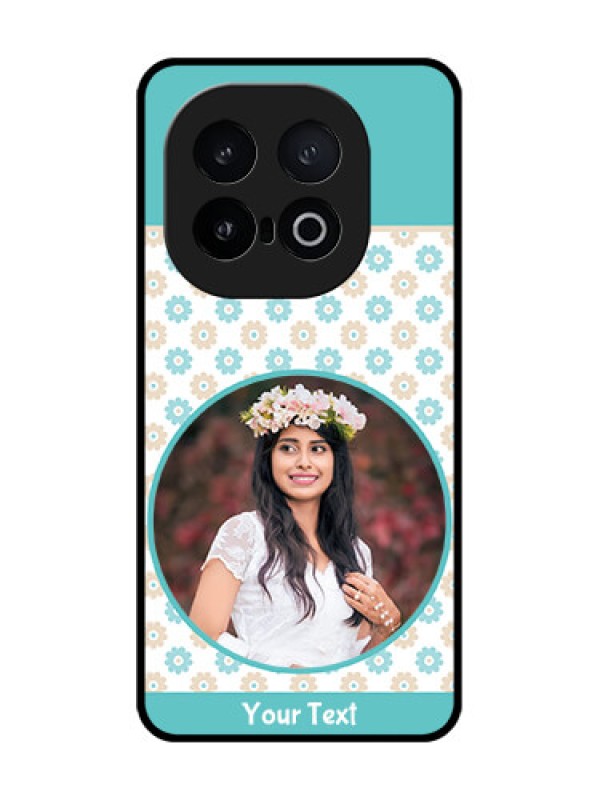 Custom iQOO 13 5G Custom Metal Phone Case - Beautiful Flowers Design