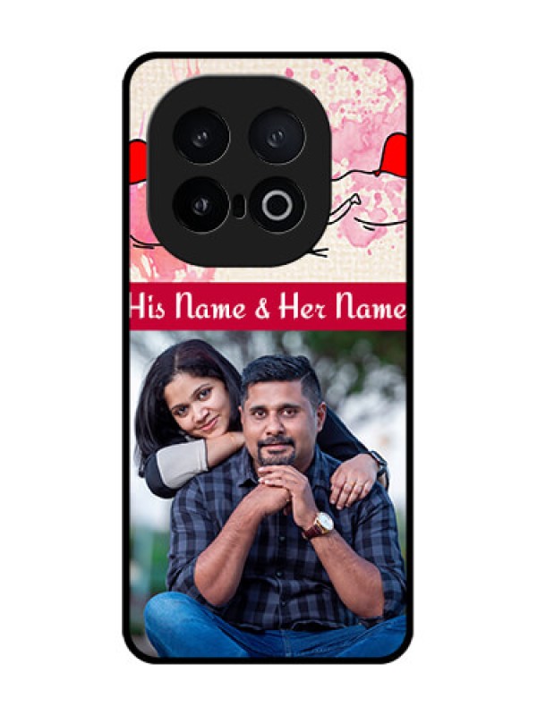 Custom iQOO 13 5G Custom Metal Phone Case - You And Me Case Design