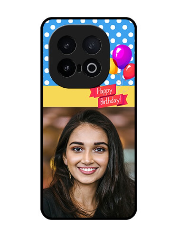 Custom iQOO 13 5G Custom Metal Phone Case - Happy Birthday Design