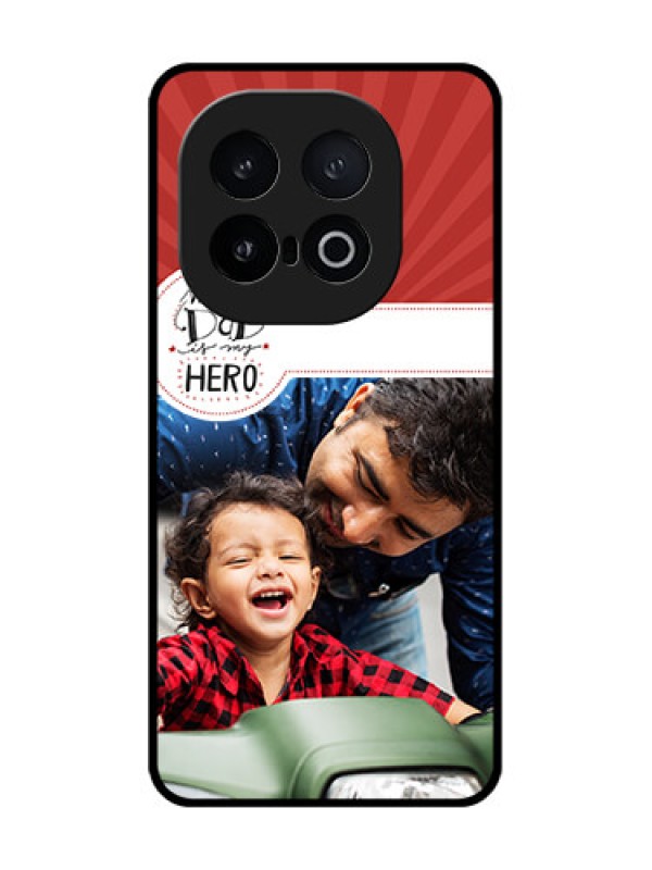 Custom iQOO 13 5G Custom Metal Phone Case - My Dad Hero Design