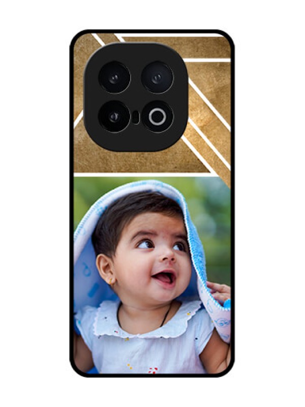 Custom iQOO 13 5G Custom Metal Phone Case - Gradient Abstract Texture Design