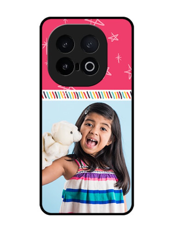 Custom iQOO 13 5G Custom Metal Phone Case - Line Art Design