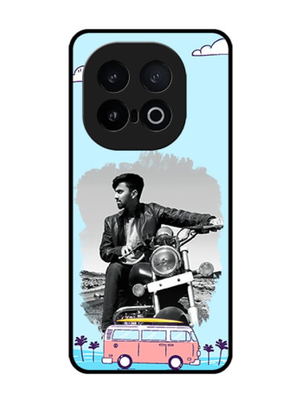 Custom iQOO 13 5G Custom Metal Phone Case - Travel and Adventure Design