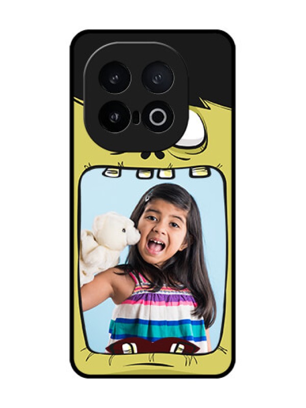Custom iQOO 13 5G Custom Metal Phone Case - Cartoon Monster Back Case Design