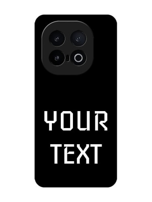 Custom iQOO 13 5G Custom Metal Phone Case - Your Name Design