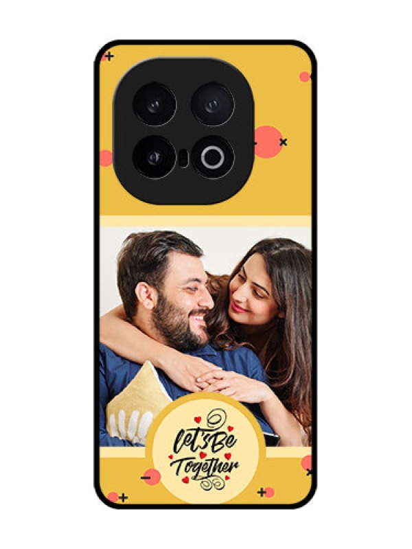 Custom iQOO 13 5G Custom Metal Phone Case - Lets Be Together Design