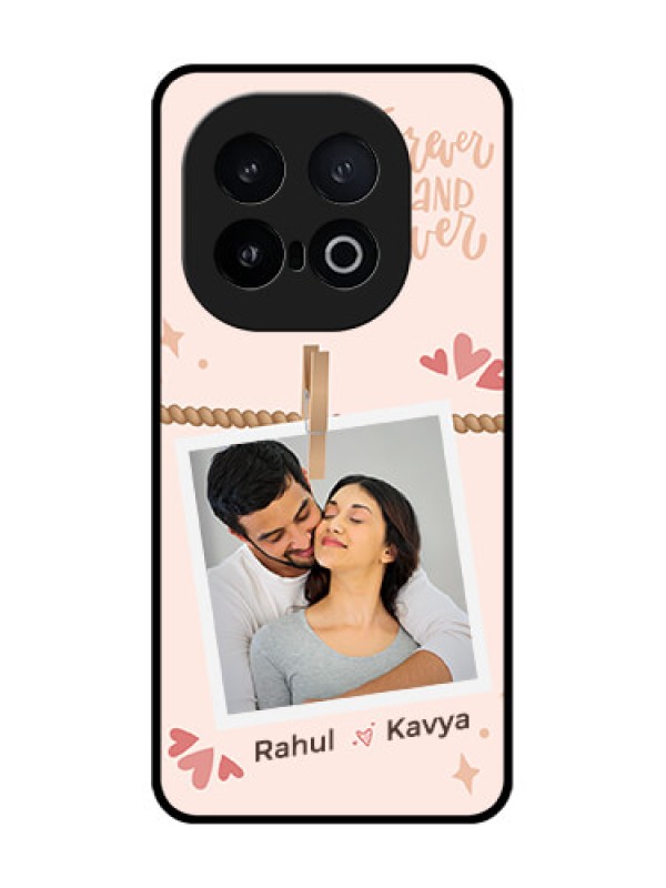 Custom iQOO 13 5G Custom Metal Phone Case - Forever And Ever Love Design