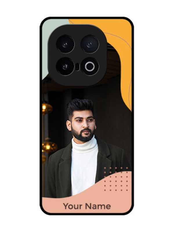 Custom iQOO 13 5G Custom Metal Phone Case - Tri - Coloured Overlay Design