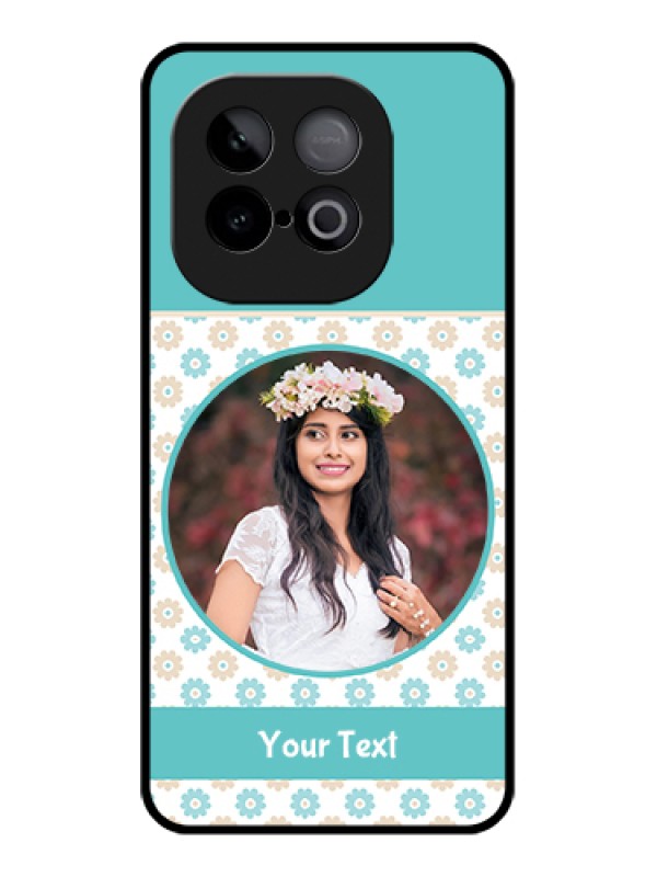 Custom iQOO Neo 10 5G Custom Metal Phone Case - Beautiful Flowers Design