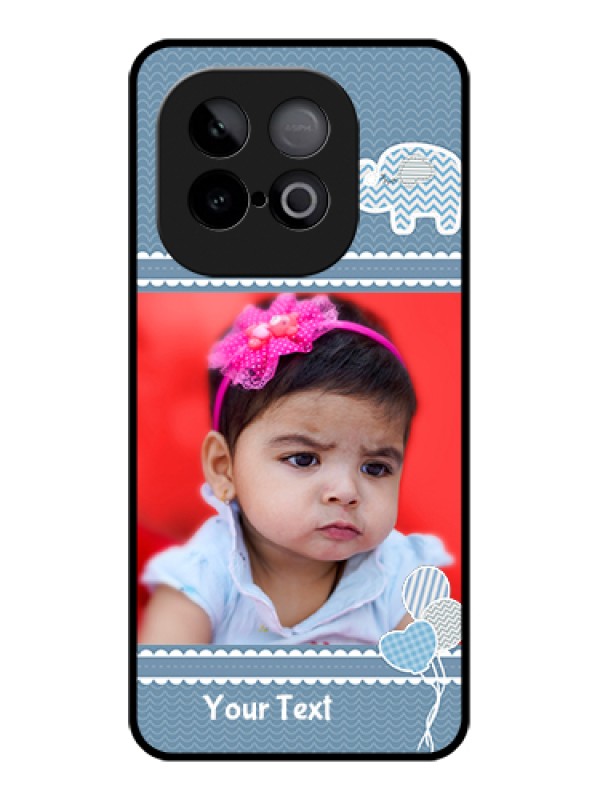 Custom iQOO Neo 10 5G Custom Metal Phone Case - With Kids Pattern Design
