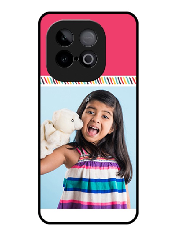 Custom iQOO Neo 10 5G Custom Metal Phone Case - Line Art Design