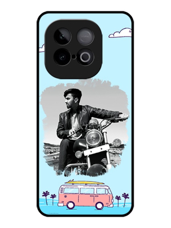 Custom iQOO Neo 10 5G Custom Metal Phone Case - Travel & Adventure Design
