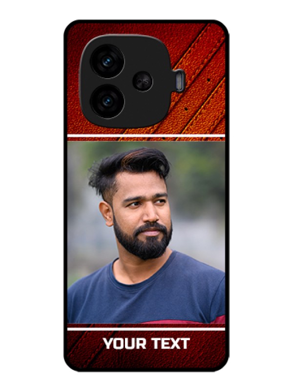 Custom iQOO Neo 10R 5G Custom Metal Phone Case - Leather Phone Case Design