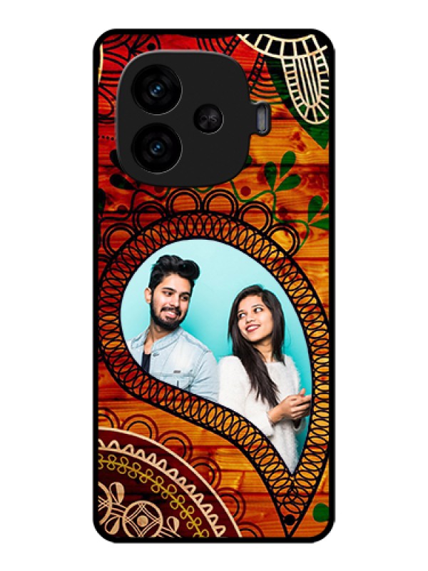 Custom iQOO Neo 10R 5G Custom Metal Phone Case - Abstract Colorful Design