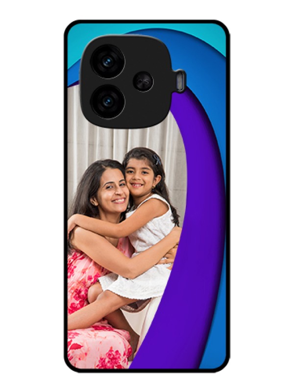 Custom iQOO Neo 10R 5G Custom Metal Phone Case - Simple Pattern Design