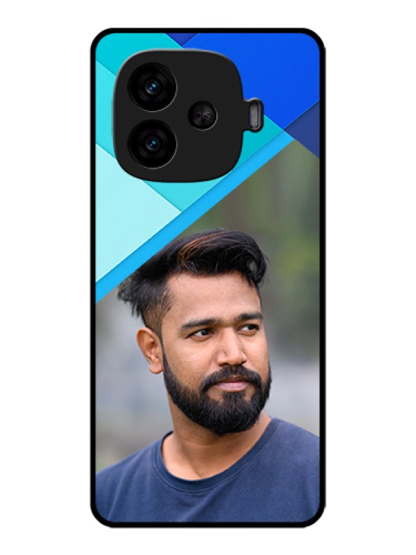 Custom iQOO Neo 10R 5G Custom Metal Phone CaseWhite Dotted Design