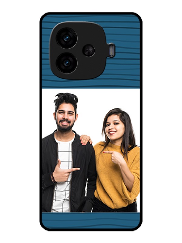 Custom iQOO Neo 10R 5G Custom Metal Phone CaseSimple Pic Upload Design