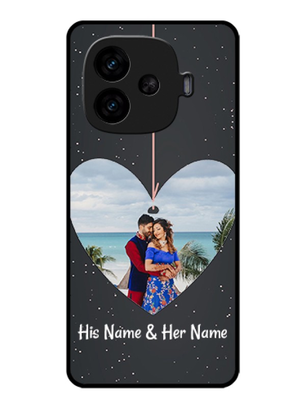 Custom iQOO Neo 10R 5G Custom Metal Phone CaseSimple Green Color Design